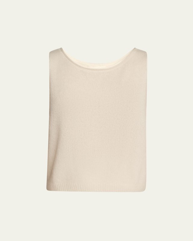 Devine Cashmere-Silk Top